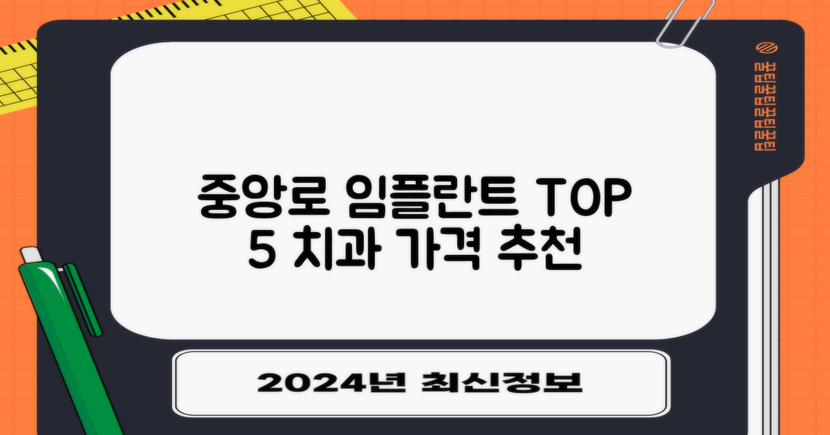 대구 중앙로역, 임플란트 치과 TOP 5│가격비교 및 추천