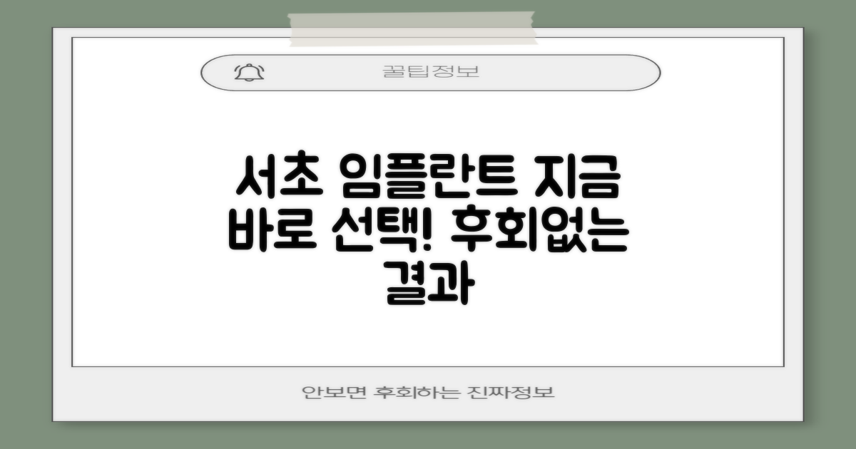 서초구 임플란트, 지금 바로 선택하세요!