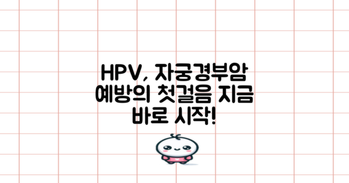 HPV, 자궁경부암 예방의 첫걸음