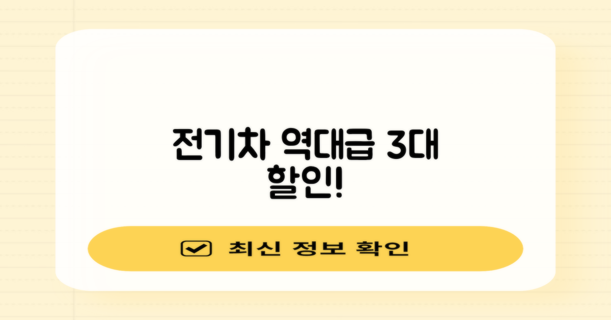 전기차 등 3대 할인