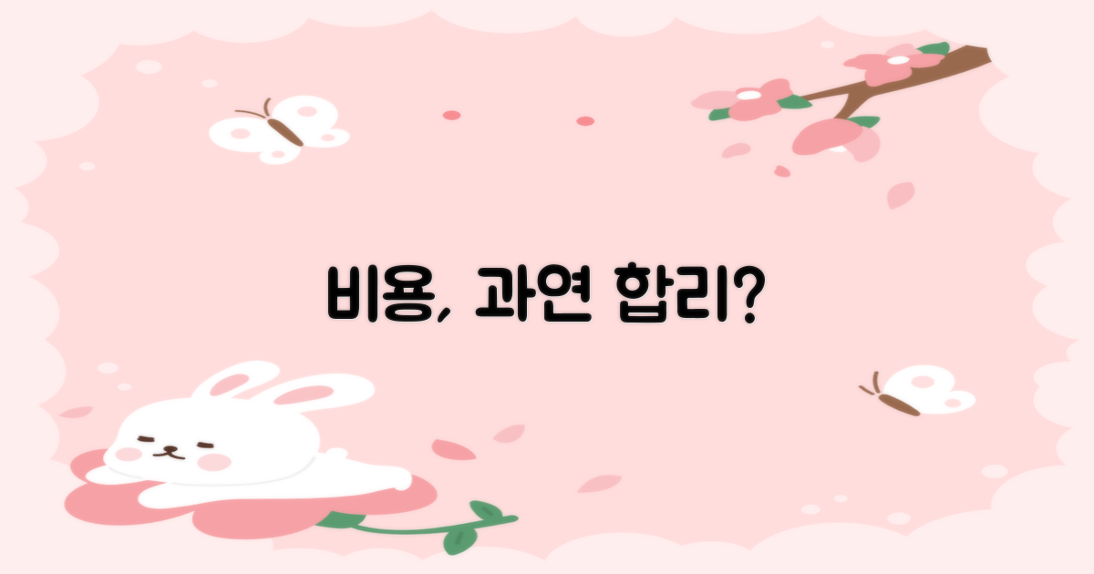 비용, 정말 합리적일까?