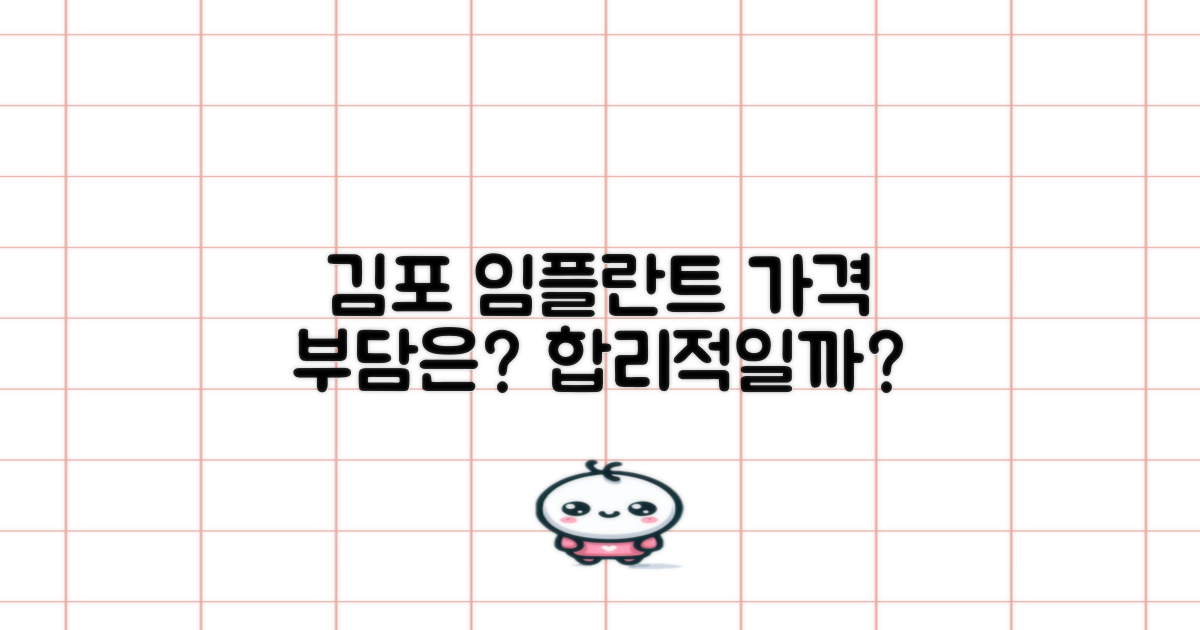 김포 임플란트, 가격은 합리적일까요?